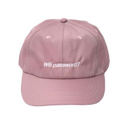 wifi password? NYLON CAP - Rose