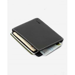 R1S2 1-Pocket 2-Slot Wallet (83mm) - Black