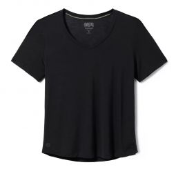 Smartwool Active Ultralite V-Neck Short Sleeve Shirt - Womens