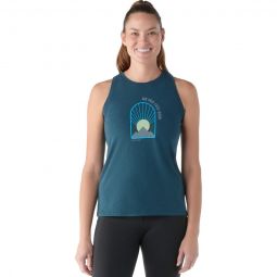 Morning View Graphic Tank Top - Womens