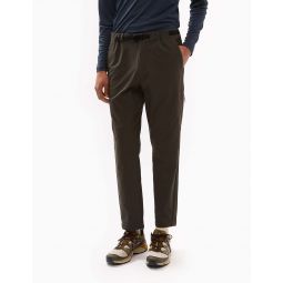 Active Comfort Slim Fit Pants - Dark Olive Green