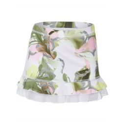 Sofibella Girls UV Double Ruffle Skirt - Lillies