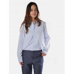 Waterfall and Ivory Belle Shirt - Blue