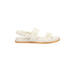 Cerise Footbed Sandal - white
