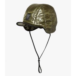 Nylon Ripstop Quilted Cap - Olive