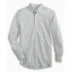 Southern Tide Mens Chatsworth Heather Check Button Down Shirt