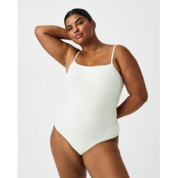 Suit Yourself Ribbed Cami Bodysuit
