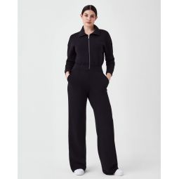 AirEssentials Long Sleeve Wide Leg Jumpsuit