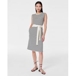 AirEssentials Tie-Waist Tank Dress