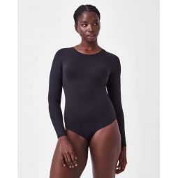 Suit Yourself Long Sleeve Scoop Neck Bodysuit