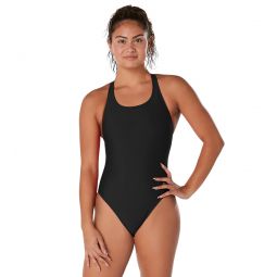 Speedo Womens Eco Solid Super Pro One Piece Swimsuit