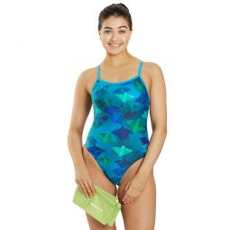 Sporti Stingray Fever Thin Strap One Piece Swimsuit (22-44)