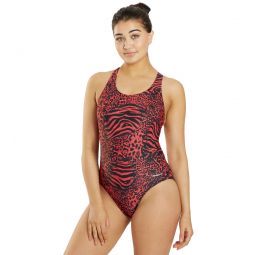 Sporti Wild Thing Wide Strap One Piece Swimsuit (22-44)