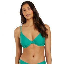 Sporti Solid Underwire Bikini Top (D/DD/E/F)