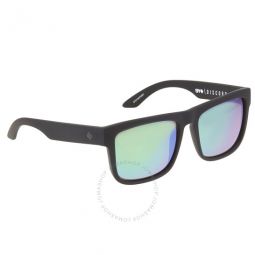DISCORD HD Plus Bronze with Green Spectra Mirror Square Mens Sunglasses