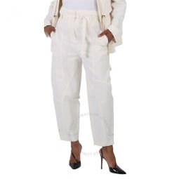 Ladies High-waist Tapered Trousers, Brand Size 42 (US Size 10)