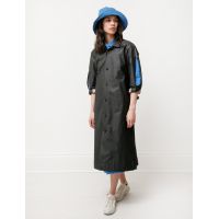 Lourdes Coat Dress - Black