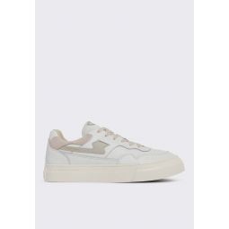 Pearl S Strike Leather Sneakers - White/Putty