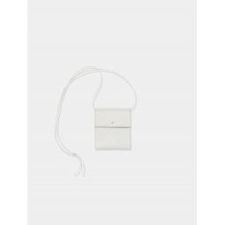 Square Leather Pouch - Mint