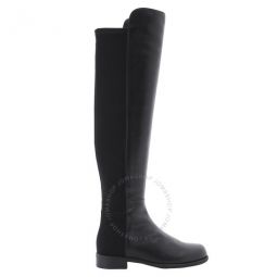 Ladies Black 5050 Lift Over-The-Knee Boots, Brand Size 36 ( US Size 5.5 )