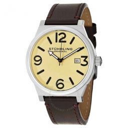 Aviator Champagne Dial Mens Watch