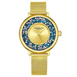 Symphony Gold-tone Dial Ladies Watch