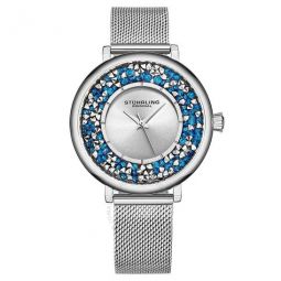 Symphony Silver-tone Dial Ladies Watch