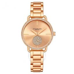 Vogue Rose Gold-tone Dial Ladies Watch