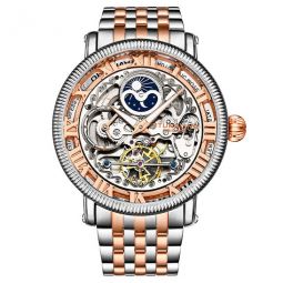 Legacy Automatic Rose Dial Two-tone Mens Watch
