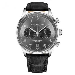 Monaco Chronograph Quartz Grey Dial Mens Watch