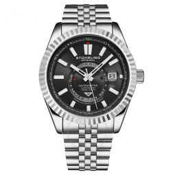 Symphony Automatic Black Dial Mens Watch