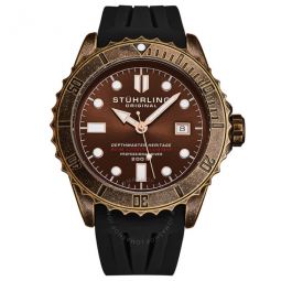 Aquadiver Automatic Brown Dial Mens Watch