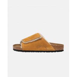 STUESSY & BIRKENSTOCK SOLANA SHEARLING SLIDE