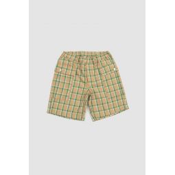 Cargo Shorts - Green Check