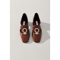 Feminist D Orsay Loafer - Cocoa