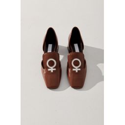 Feminist D Orsay Loafer - Cocoa