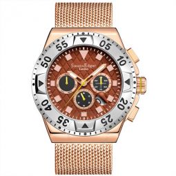 Distinction Automatic Brown Dial Mens Watch