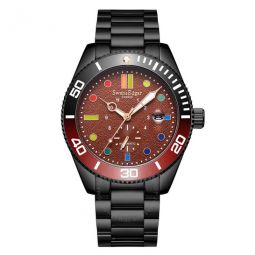 Sports Prism Automatic Brown Dial Mens Watch