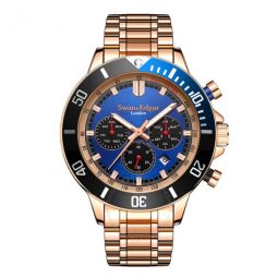 Sports Counter Automatic Blue Dial Mens Watch