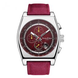 Retro Racer Automatic Red Dial Mens Watch