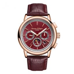 Opulent Automatic Red Dial Mens Watch