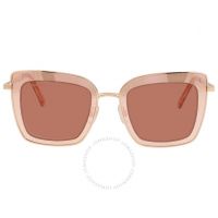 Brown Square Ladies Sunglasses SK0198 6028E