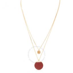 Ginger Gold-Tone Plated Layered Pendant Necklace