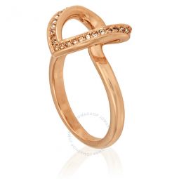 Rose Gold Cupidon Ring- Size 55