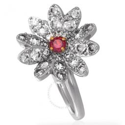 Eternal Flower Mixed Metal Ring, Size 55