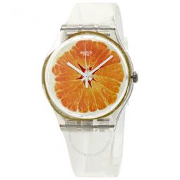 Vitamine Boost Orange Dial Watch