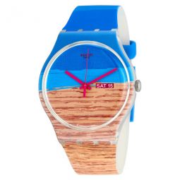 Blue Pine Blue and Tan Dial Ladies Watch