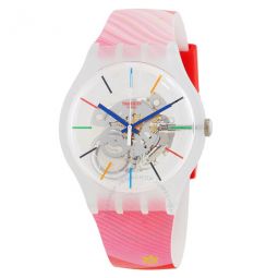 Red Rivers And Mountains Quartz Unisex Watch