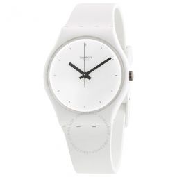 Think Time White Quartz White Dial Ladies Watch