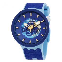 The January Collection Quartz Blue Dial Mens Watch